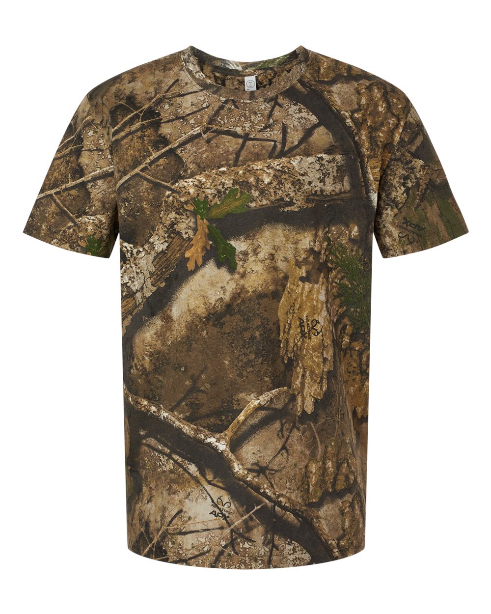 TRUST GOD BRO Realtree® Camo Puff Print Tee